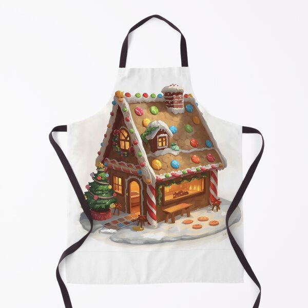 Item preview, Gingerbread House with Candy Decorations designed and sold by magicchristmas.
