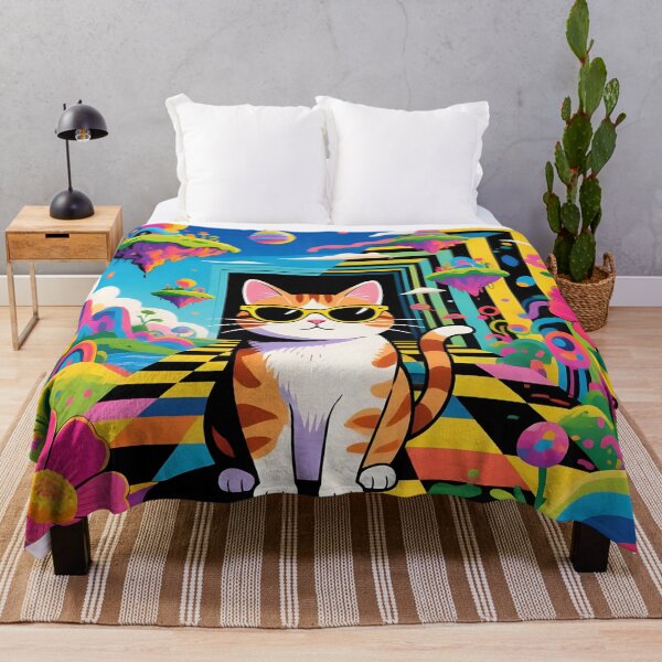 Item preview, A cat wearing sunglasses in a strange place. designed and sold by Nomad-Maynard.