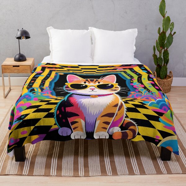 Item preview, A cat wearing sunglasses in a strange place. designed and sold by Nomad-Maynard.