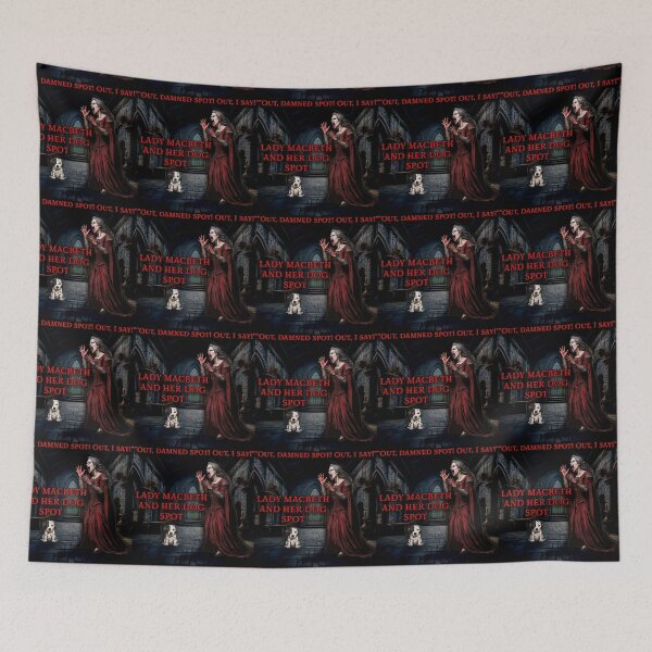 Item preview, LADY MACBETH AND SPOT designed and sold by BIGPIX91011.