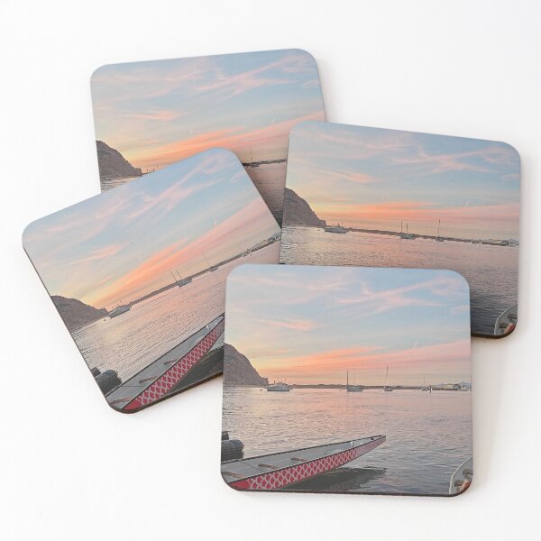 Item preview, Colorful evening at Morro Bay designed and sold by Michael Rock Art.