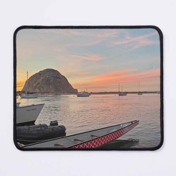Item preview, Colorful evening at Morro Bay designed and sold by Michael Rock Art.