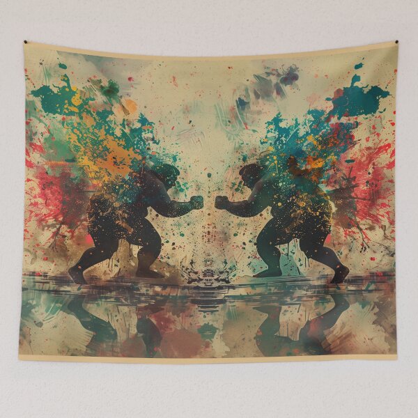 Item preview, Splatter Sumo Clash designed and sold by ArgentoArt.
