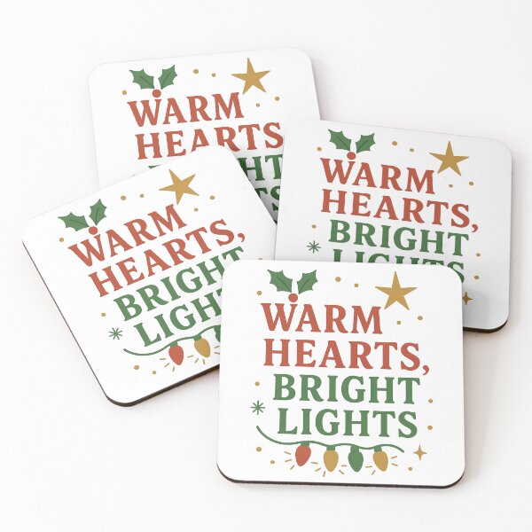 Item preview, Festive Warm Hearts & Bright Lights Holiday Typography designed and sold by Sksticker991.