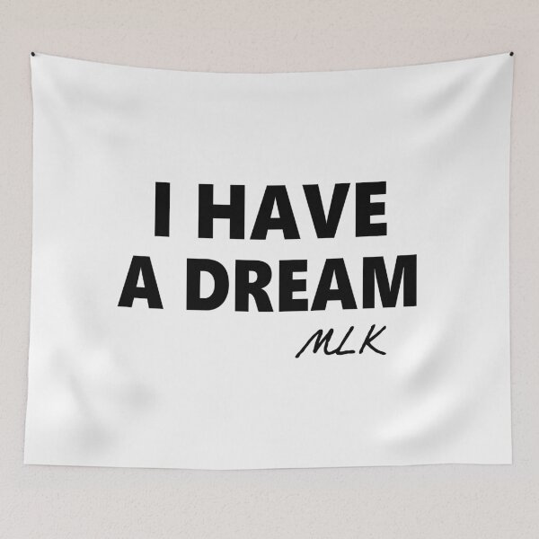 Item preview, Martin Luther King Jr. “I Have a Dream” Inspirational Civil Rights Art – MLK Legacy Graphic T-Shirt designed and sold by BrainBubbleArt.