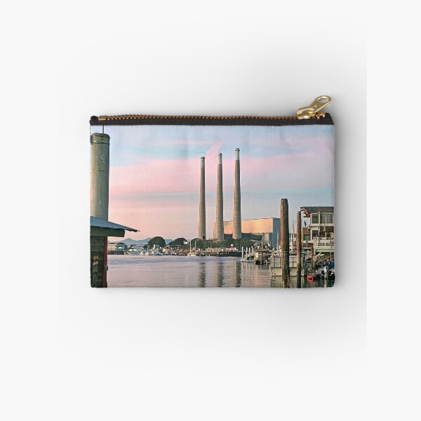 Item preview, Morro Bay on the dock designed and sold by Michael Rock Art.