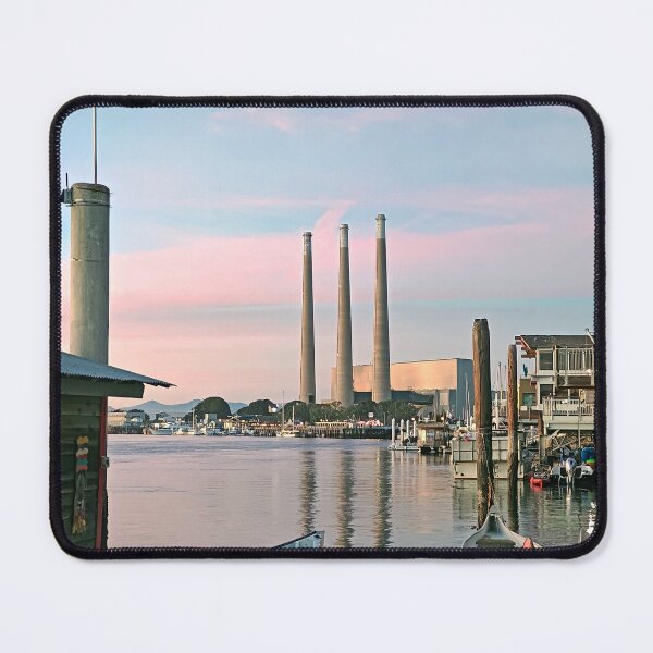 Item preview, Morro Bay on the dock designed and sold by Michael Rock Art.