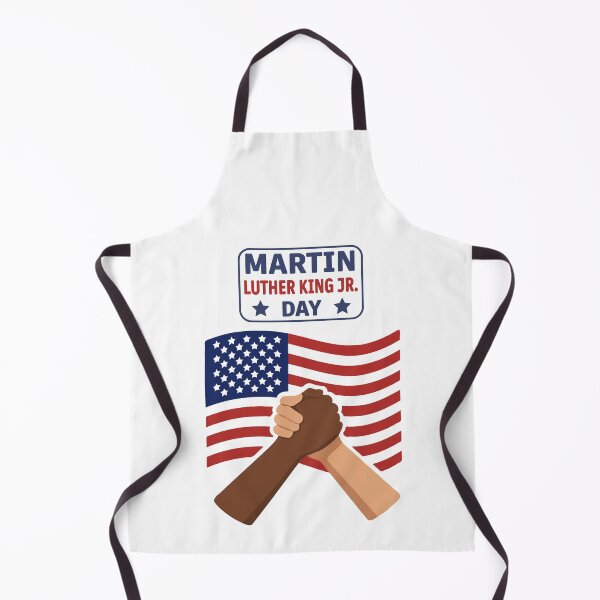 Item preview, Martin Luther King Jr. Day Unity Hands & American Flag – Equality, Freedom, Civil Rights Movement Tribute Design designed and sold by BrainBubbleArt.