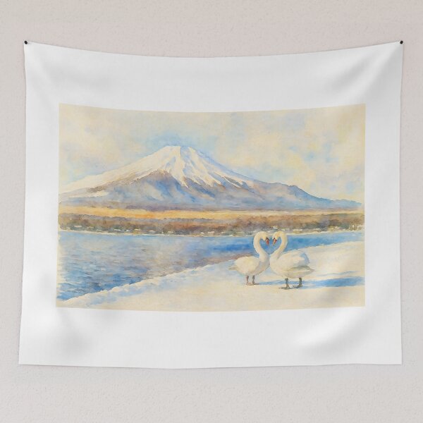 Item preview, Fuji with Yamanaka Lake designed and sold by HOMETOWN86.