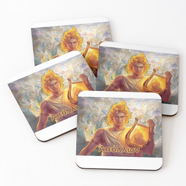 Item preview, Apollo – Greek God of Light, Music & Prophecy | Mythology Artwork designed and sold by GreennieArt.