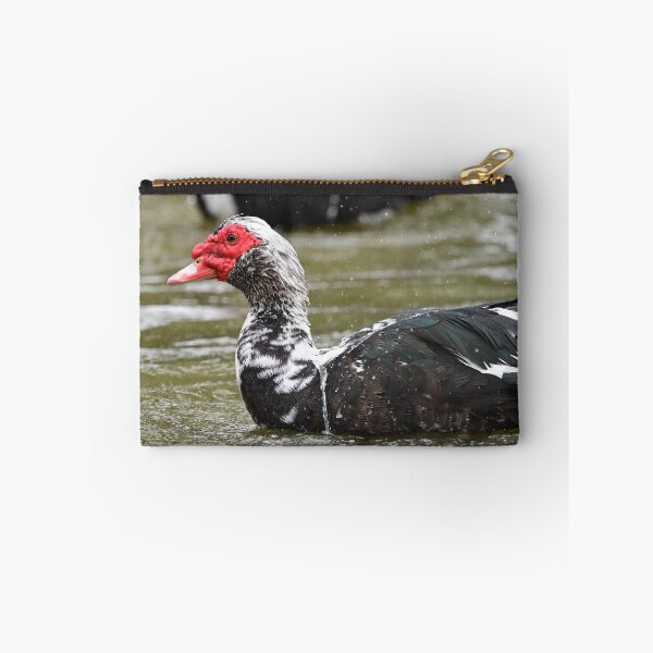 Item preview, Muscovy bathing  designed and sold by Glennphotos.