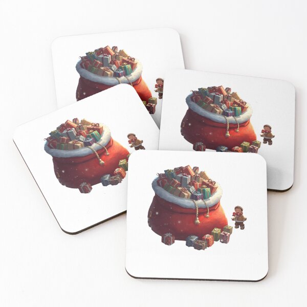 Item preview, Santa’s Bag Overflowing with Gifts designed and sold by magicchristmas.