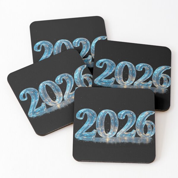 Item preview, Crystal Glass 2026 – Magical Transparent New Year Art designed and sold by FUIRY .