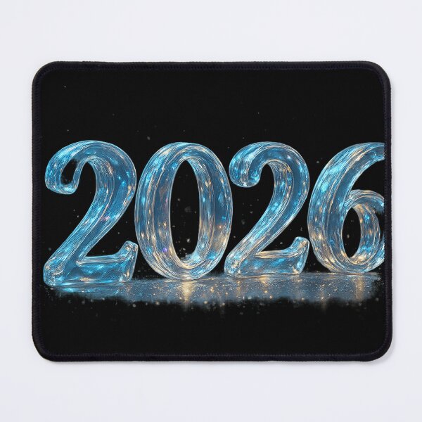 Item preview, Crystal Glass 2026 – Magical Transparent New Year Art designed and sold by FUIRY .
