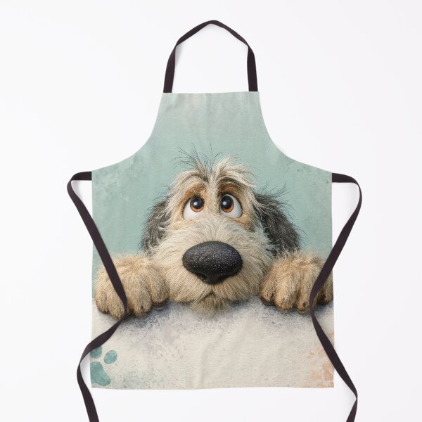 Item preview, Otterhound Peeking over Wall 01 designed and sold by Elisabeth Lucas.