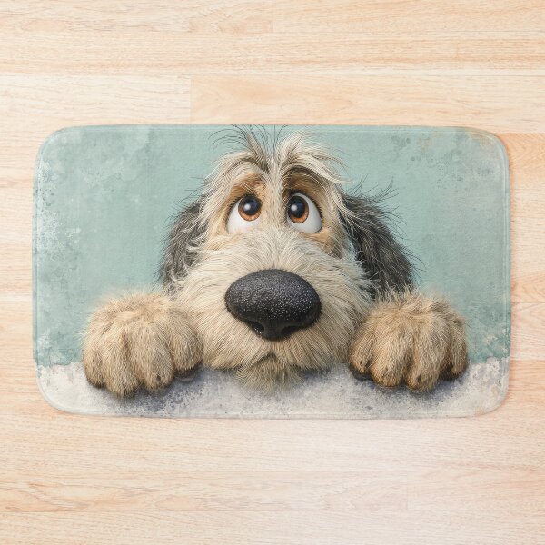 Item preview, Otterhound Peeking over Wall 01 designed and sold by Elisabeth Lucas.