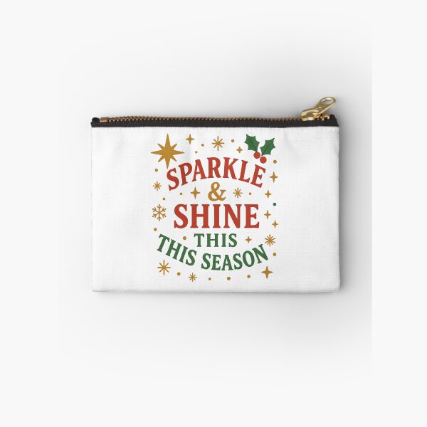Item preview, Sparkle & Shine This Season – Festive Christmas Holiday Typography Design designed and sold by Sksticker991.