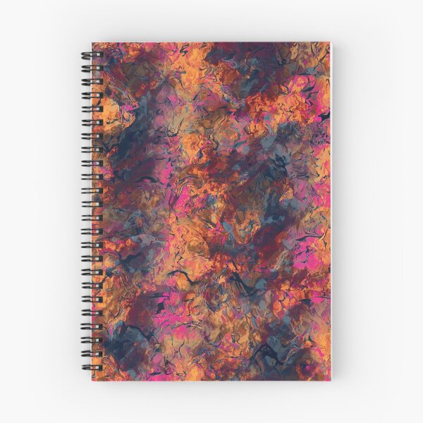 Item preview, Neon-colored volcanic surface pattern 5th designed and sold by JeniSeny.