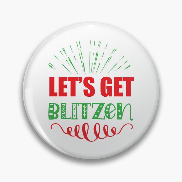 Item preview, Let's Get Blitzened - Funny Adult Christmas Drinking Pun designed and sold by FuzionRaptor.