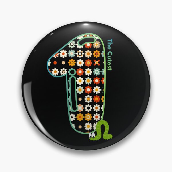 Item preview, Groovy Floral “1” Birthday – The Cutest First Birthday Design designed and sold by Doodle-Bloom.
