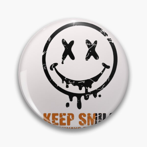 Item preview, Keep Smile - Melting Grunge Smiley Face Streetwear designed and sold by LegendsOfLife37.