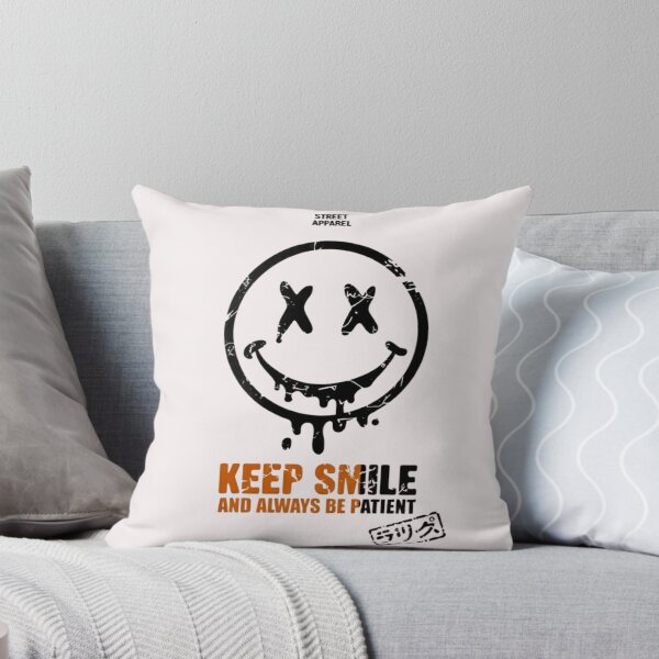 Item preview, Keep Smile - Melting Grunge Smiley Face Streetwear designed and sold by LegendsOfLife37.