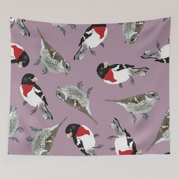 Item preview, Rose-Breasted Grosbeak Duo designed and sold by BDBirds.