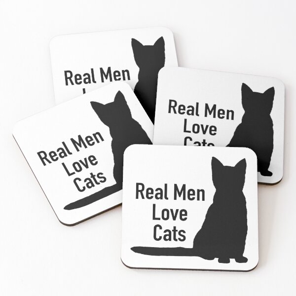 Item preview, “Real Men Love Cat” designed and sold by Yoohoo-xoErica.