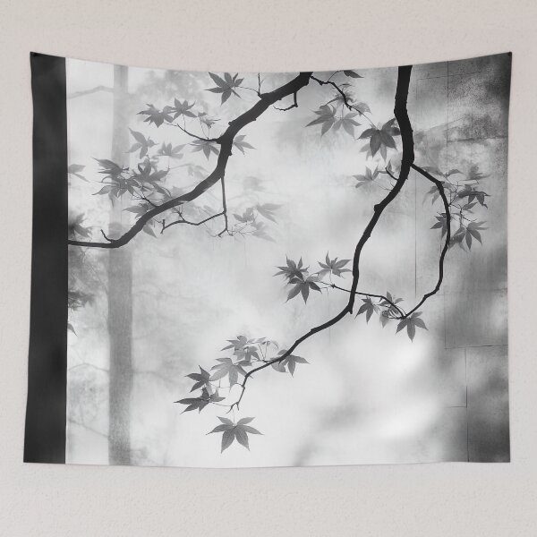 Item preview, Shadow Leaves on Silent Paper designed and sold by bloorose.