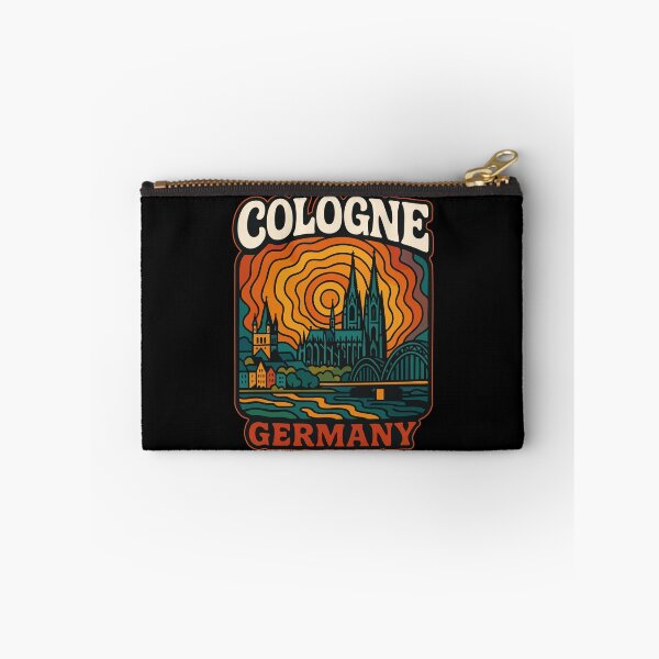 Item preview, Cologne Germany Trippy Retro Travel designed and sold by TomFrontierArt.