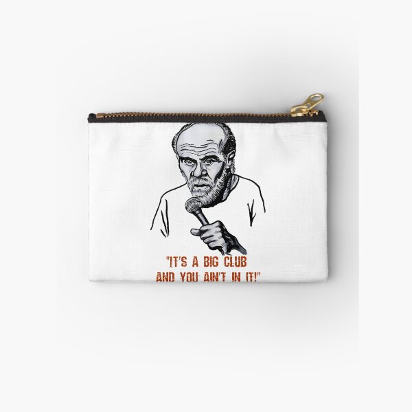 Item preview, George Carlin - It's a big club designed and sold by smadge.