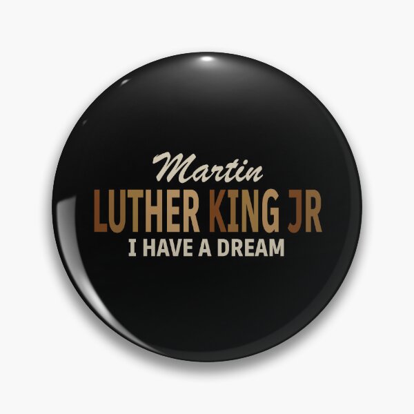Item preview, Martin Luther King Jr “I Have a Dream” Inspirational Quote Typography – Civil Rights Legacy Design designed and sold by BrainBubbleArt.