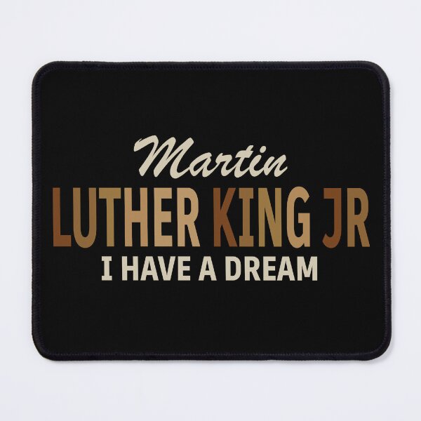 Item preview, Martin Luther King Jr “I Have a Dream” Inspirational Quote Typography – Civil Rights Legacy Design designed and sold by BrainBubbleArt.