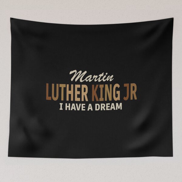 Item preview, Martin Luther King Jr “I Have a Dream” Inspirational Quote Typography – Civil Rights Legacy Design designed and sold by BrainBubbleArt.