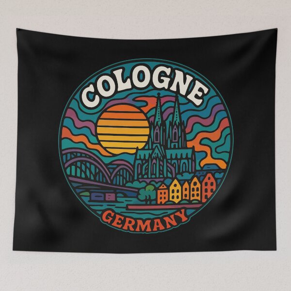 Item preview, Cologne Germany Travel designed and sold by TomFrontierArt.