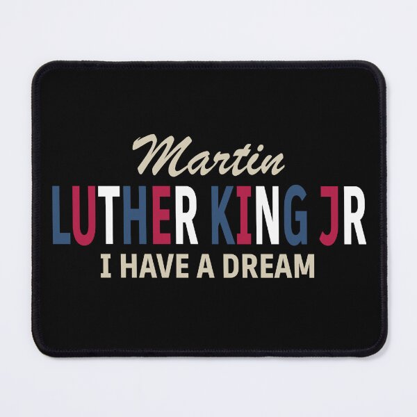Item preview, Martin Luther King Jr “I Have a Dream” Inspirational Typography | Civil Rights Legacy Design designed and sold by BrainBubbleArt.