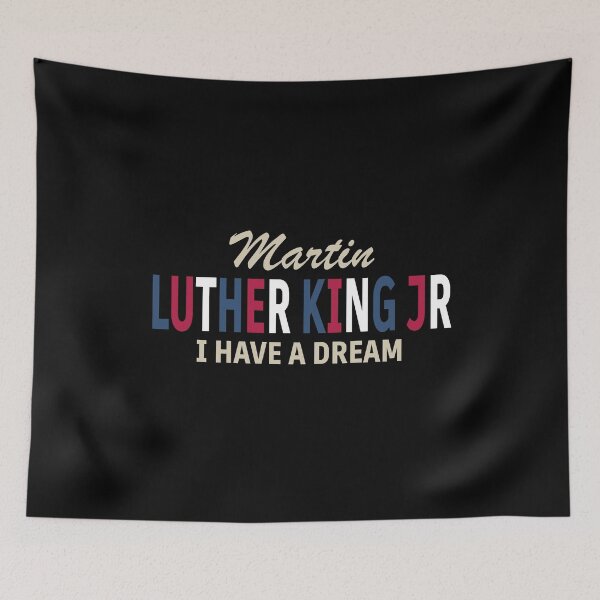 Item preview, Martin Luther King Jr “I Have a Dream” Inspirational Typography | Civil Rights Legacy Design designed and sold by BrainBubbleArt.