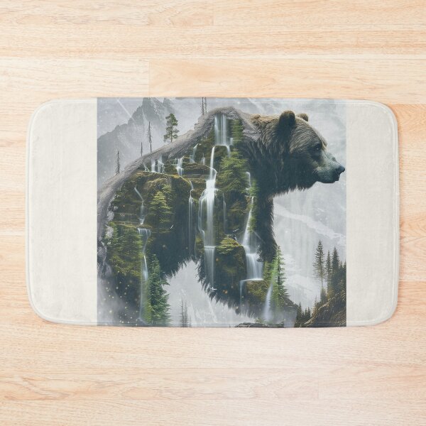 Item preview, Spirit of the Mountain Bear designed and sold by ArgentoArt.