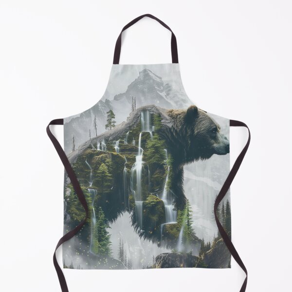 Item preview, Spirit of the Mountain Bear designed and sold by ArgentoArt.
