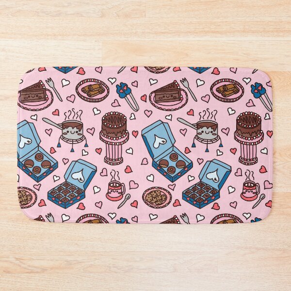 Item preview, Cocoa Loco Pattern Pink Background mjoylawson designed and sold by mjoylawson.au.