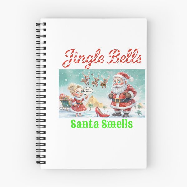 Item preview, Jingle Bells, Santa Smells - Funny Christmas Parody in Timbuktu designed and sold by ArtisticDesignsbyLinda.