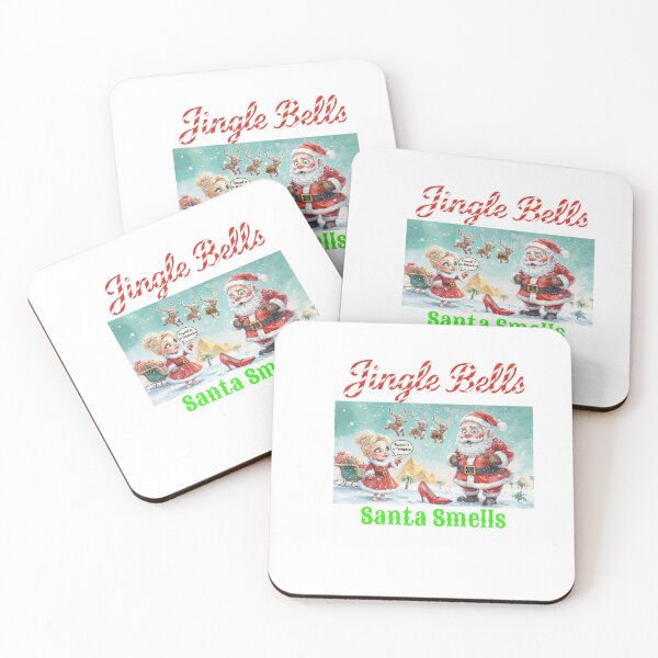 Item preview, Jingle Bells, Santa Smells - Funny Christmas Parody in Timbuktu designed and sold by ArtisticDesignsbyLinda.