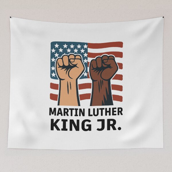 Item preview, Powerful Unity & Equality Fist Artwork – Civil Rights, Social Justice & American Freedom Design designed and sold by BrainBubbleArt.