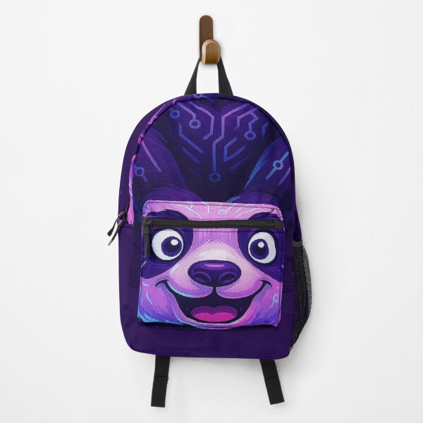 Item preview, Neon Cyber Panda — Futuristic Glow Circuit Animal Art | Cute Cyberpunk Panda Illustration designed and sold by AyoubCreativeLab.