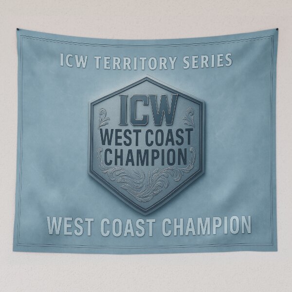 Item preview, ICW Territory Series West Coast Title designed and sold by TTVTheDayman.