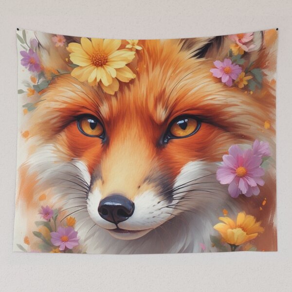 Item preview, fox designed and sold by vinniespeer.
