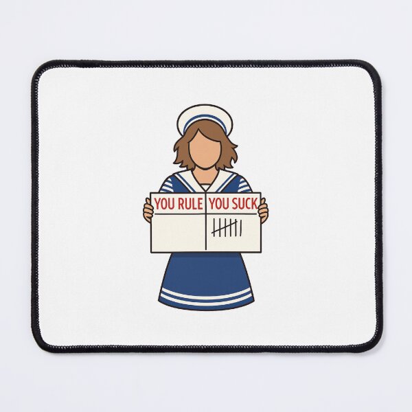 Item preview, Robin Buckley Sailor Silhouette You Rule You Suck designed and sold by AntonioJ8.