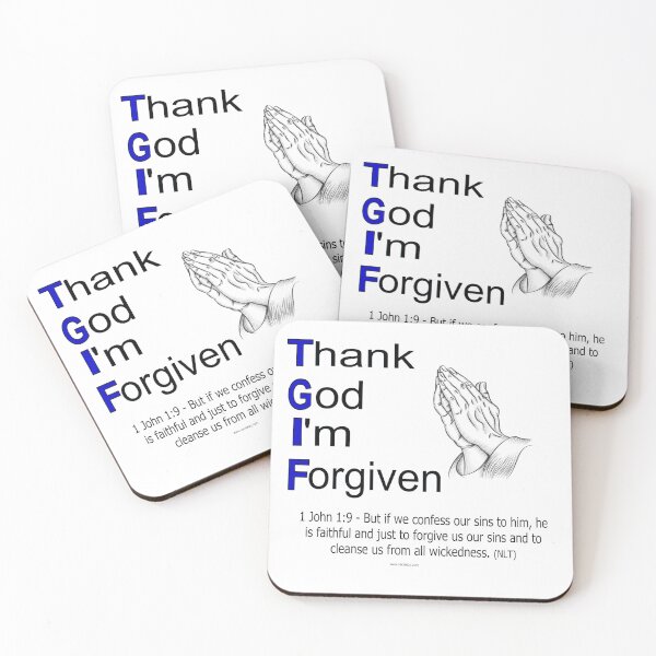 Item preview, Thank God I'm Forgiven designed and sold by Divine Mind Designs.