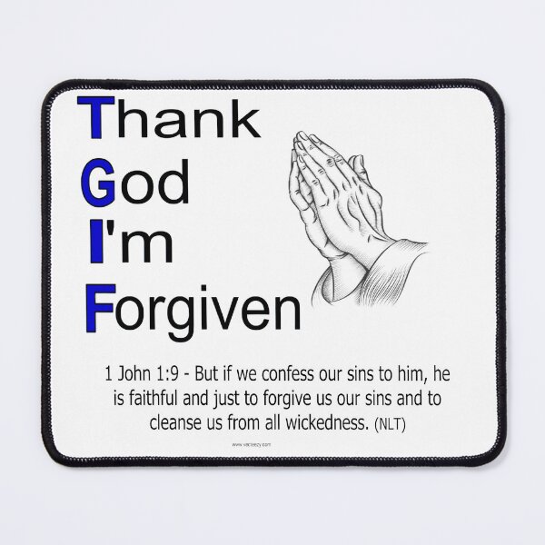 Item preview, Thank God I'm Forgiven designed and sold by Divine Mind Designs.