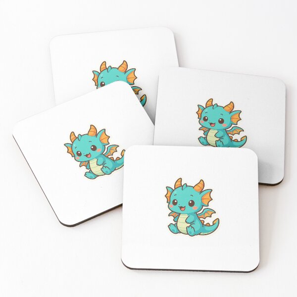 Item preview, Kawaii Playful Dragon Sticker designed and sold by StickMint.